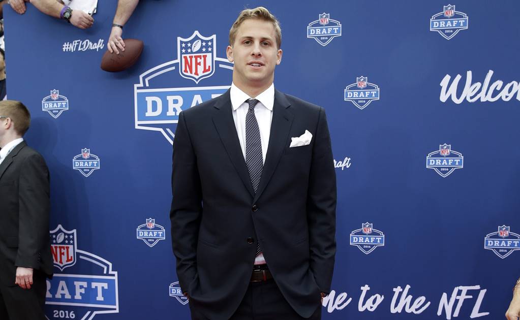 Jared Goff, primera selección del Draft 2016