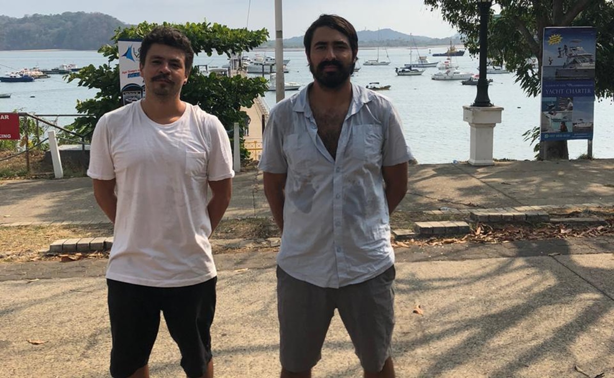 Rescatan a dos cineastas mexicanos en la costa de Panamá