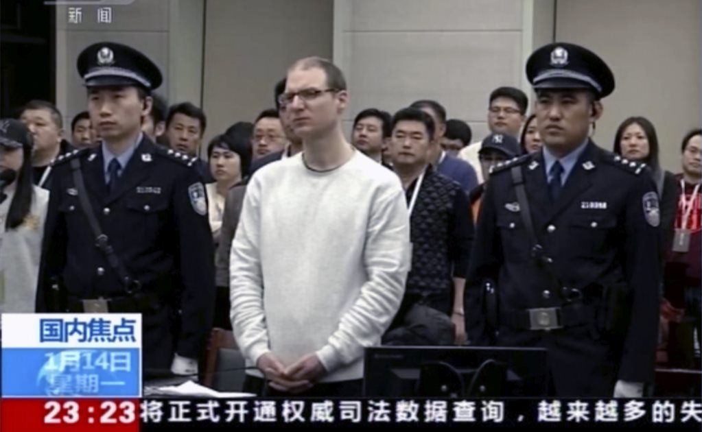 Tribunal de China condena a pena de muerte a canadiense por tráfico de droga