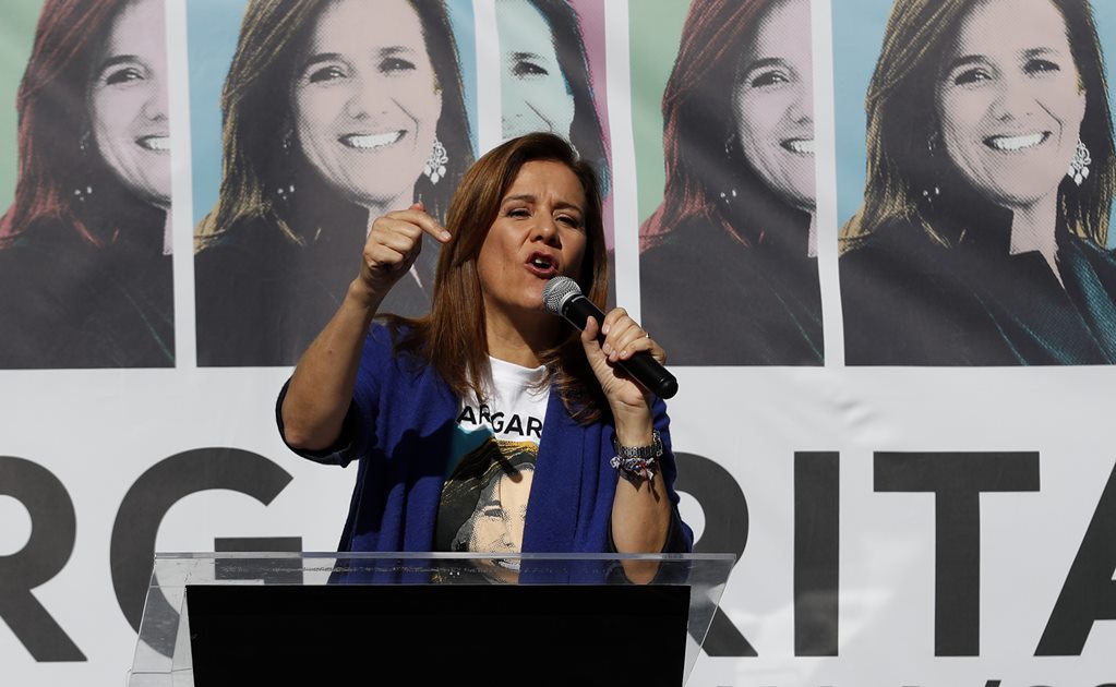Asegura Margarita Zavala que es la única panista en la contienda presidencial