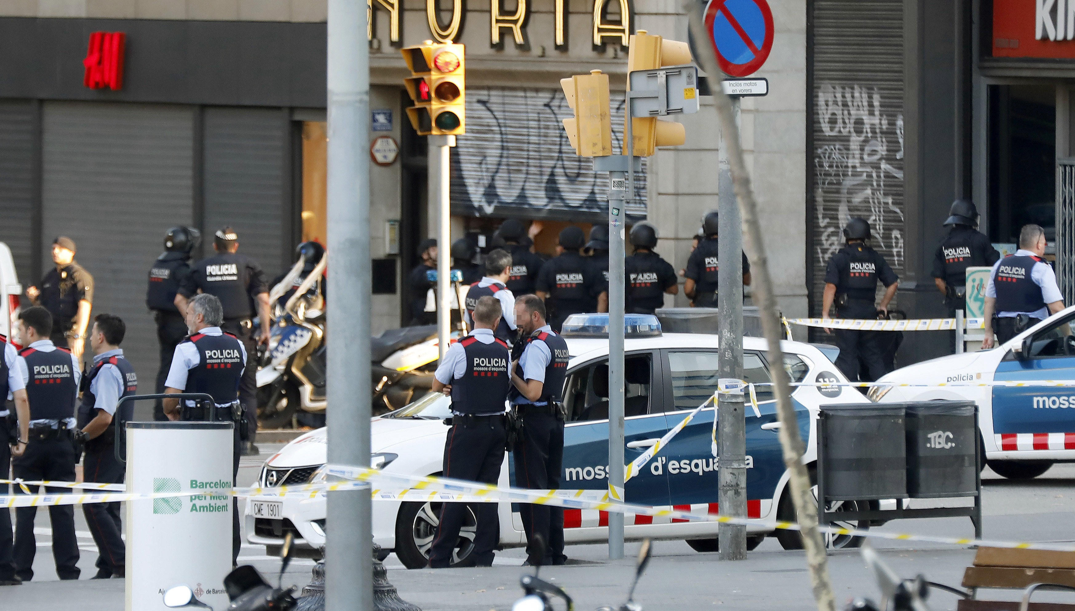 Identifican autor del atentado en Barcelona