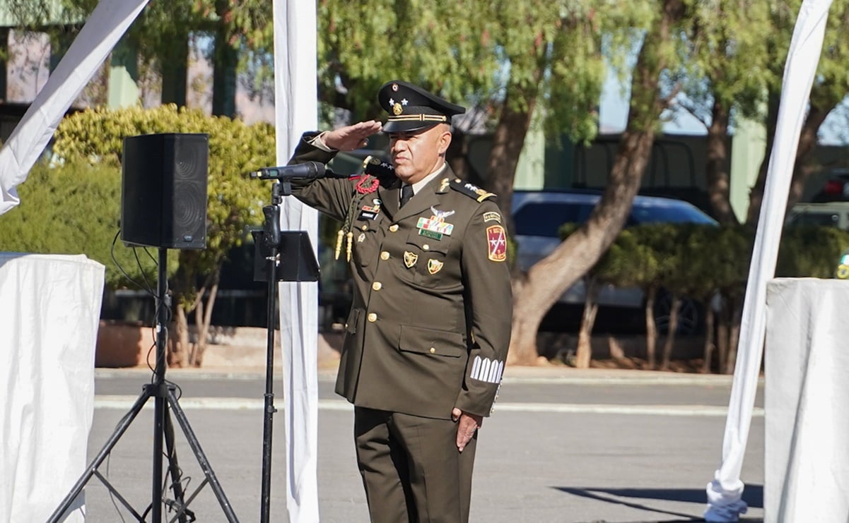 Alejandro Vargas rinde protesta como nuevo comandante de la 11 Zona Militar en Zacatecas 