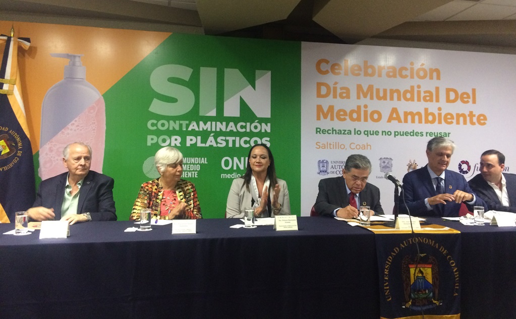 Coordinador de ONU en México llama a consumo responsable de plástico