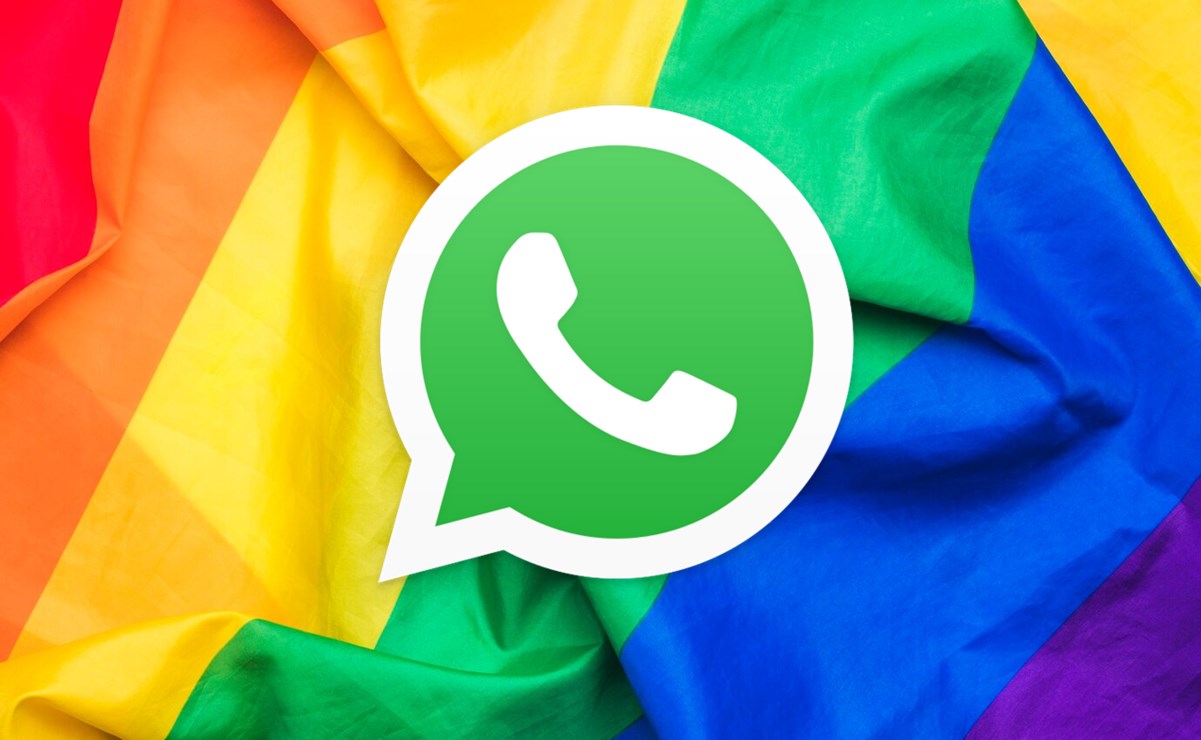 Cómo activar el "modo arcoíris" en WhatsApp