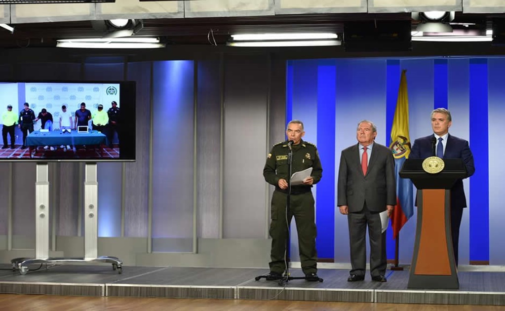 Duque anuncia captura de narcotraficante colombiano socio de cárteles mexicanos