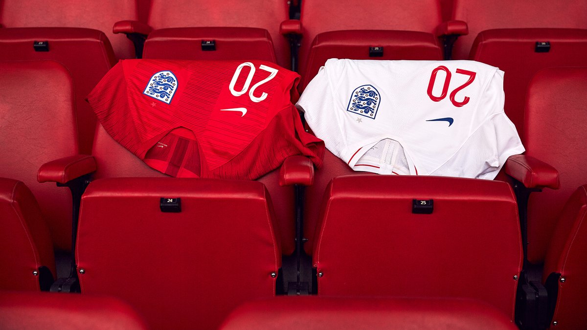 Inglaterra presenta su uniforme para Rusia 2018