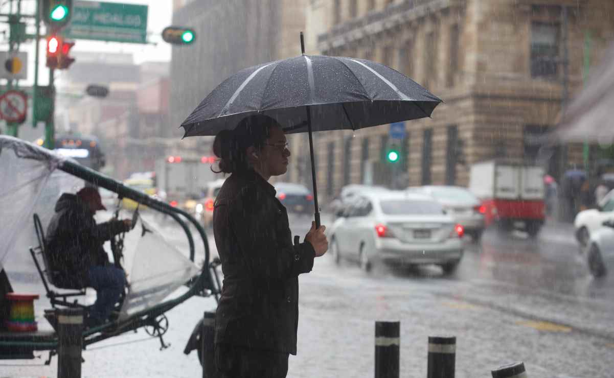 Clima CDMX: Se prevén lluvias fuertes y actividad eléctrica hoy, lunes 22 de julio