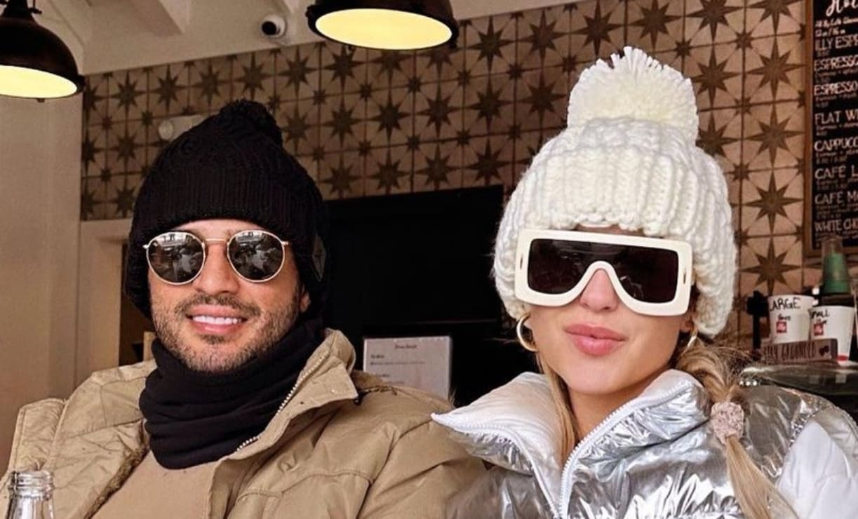 Carlos Vela y su esposa Saioa Cañibano disfrutan vacaciones familiares en Vail