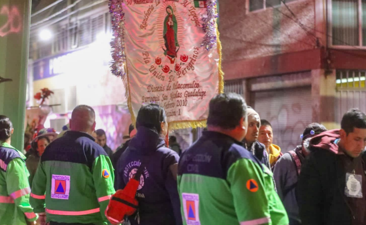 Más de 100 mil peregrinos provenientes de Querétaro llegarán a Basílica de Guadalupe; implementan operativo