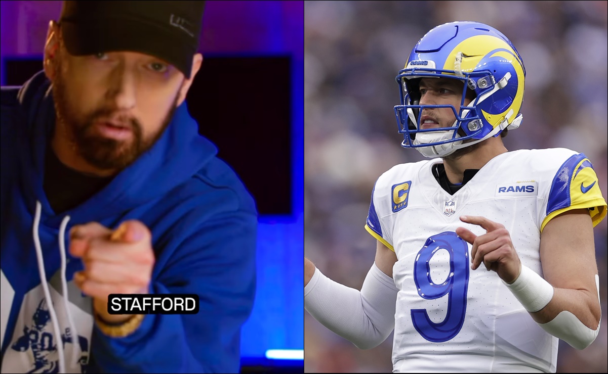 NFL: Eminem le pide a Matthew Stafford que se deje vencer por los Detriot Lions