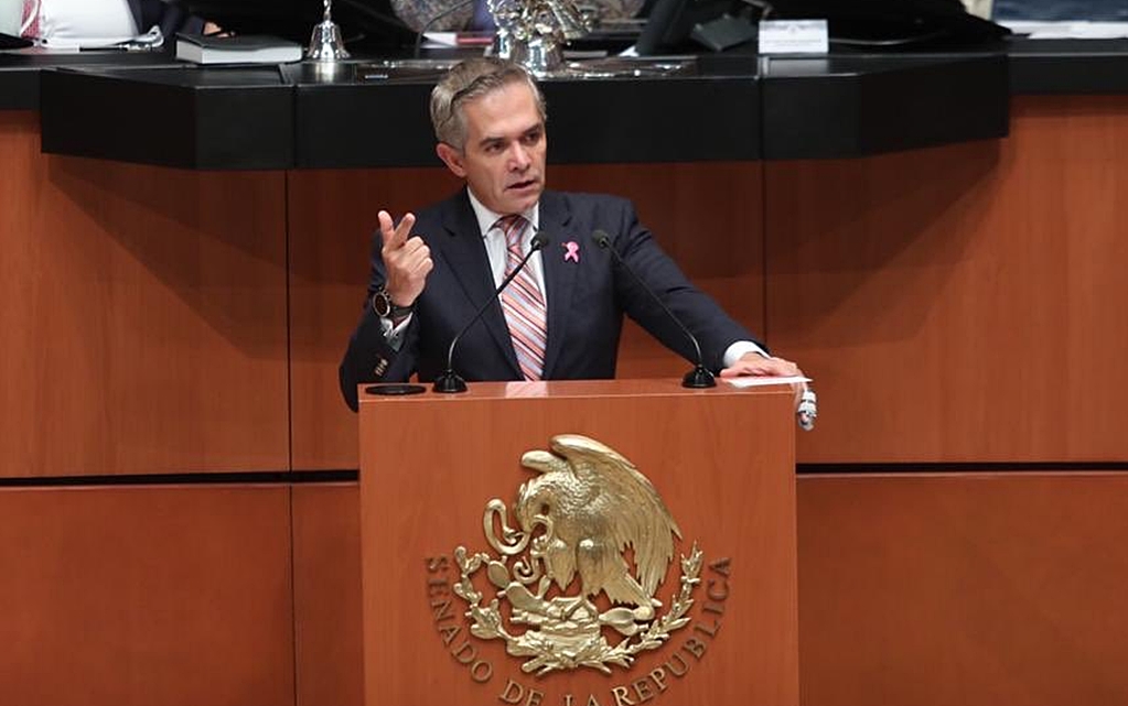 Alianza opositora con el PRI en el Senado se mantiene firme, asegura Miguel Ángel Mancera