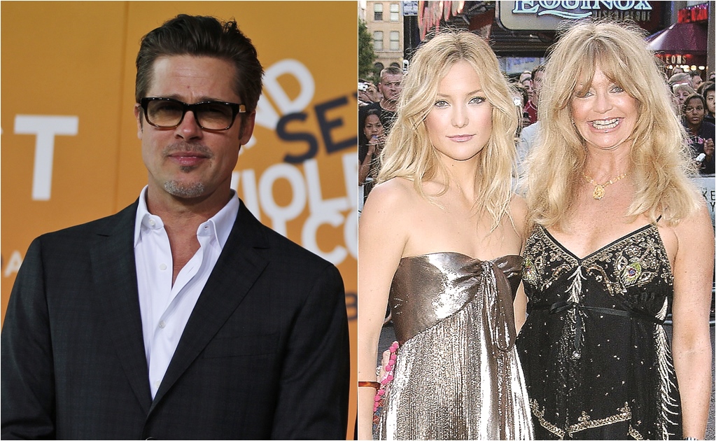 Brad Pitt y Kate Hudson, víctimas de la "rumorología"