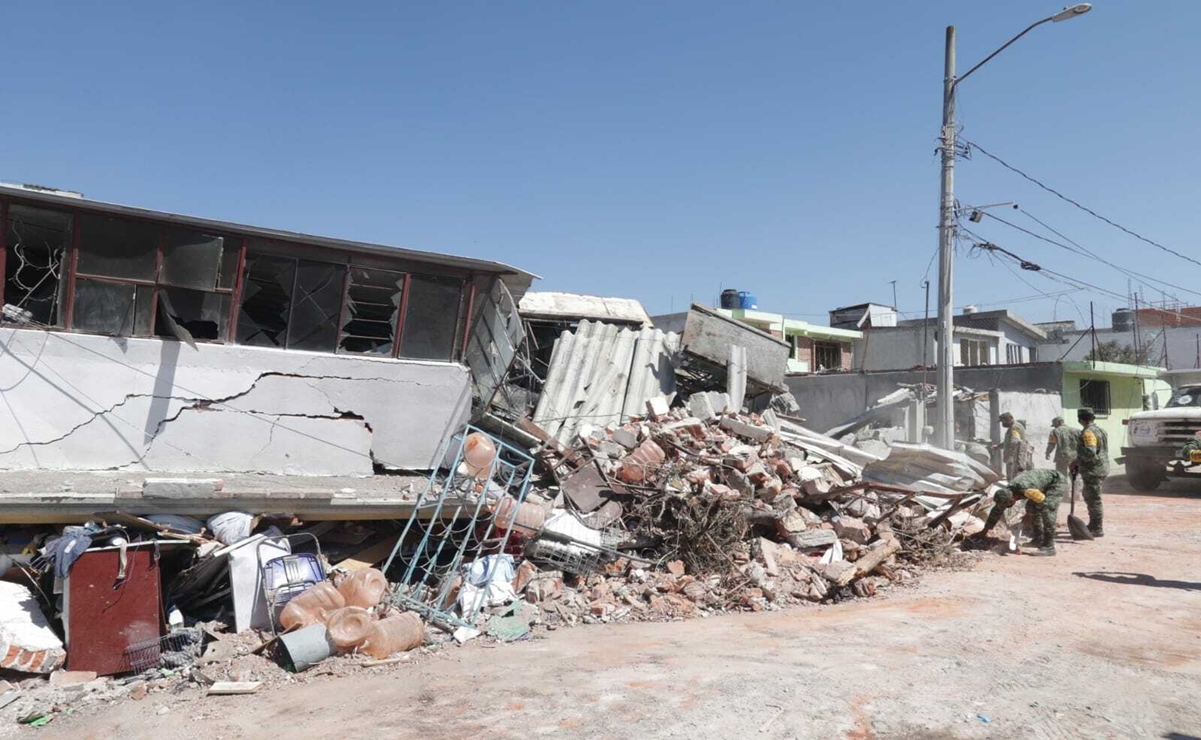 Suman cuatro fallecidos por explosión en Puebla