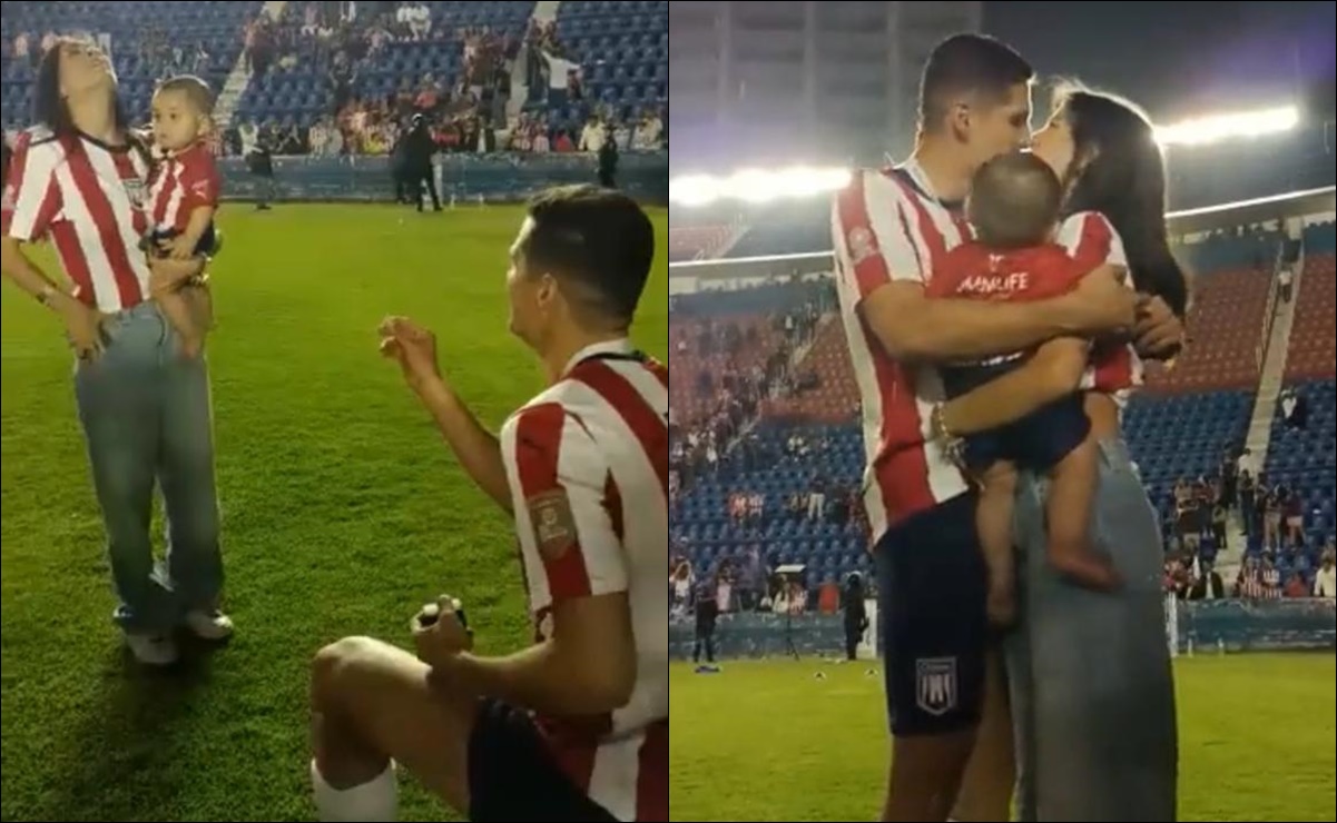 VIDEO: Jugador del Tapatío pide matrimonio a su novia tras conquistar el Campeón de Campeones