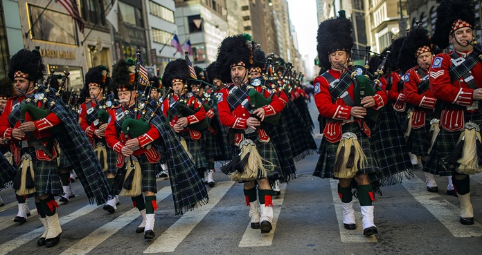 Así es el espectacular desfile de San Patricio en Nueva York 