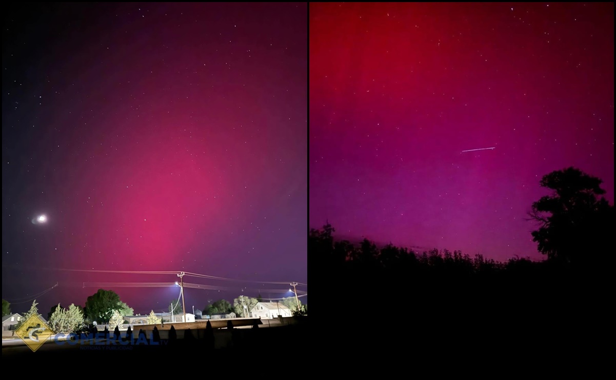 Captan auroras boreales también en Chihuahua, Sinaloa y San Luis Potosí