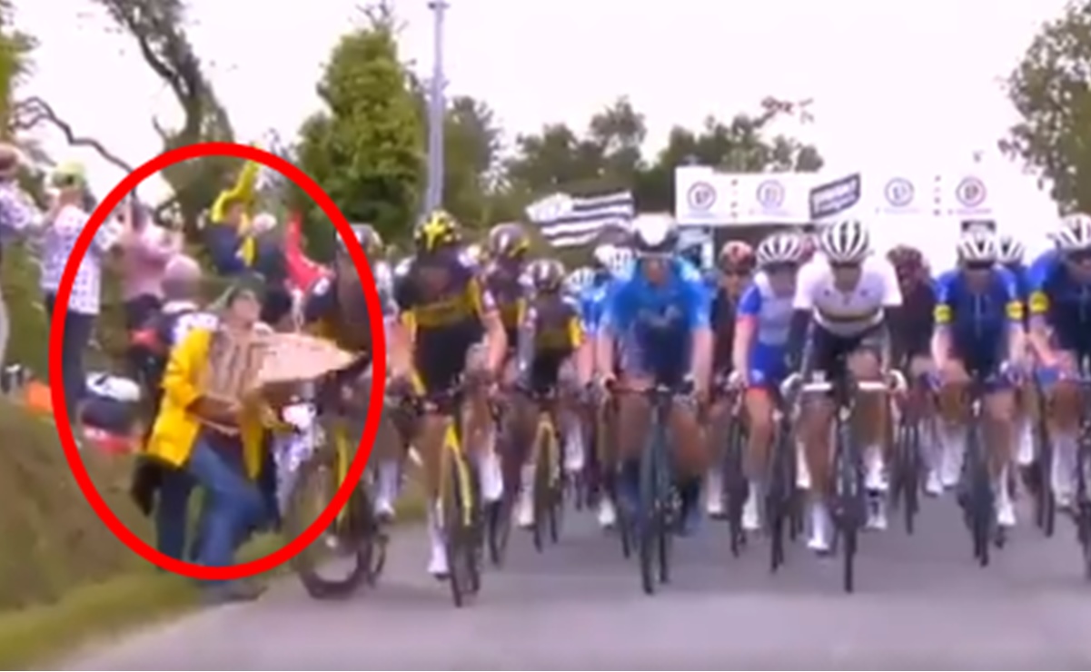 Fiscalía pide meses de prisión para aficionada que causó múltiple accidente en el Tour de Francia