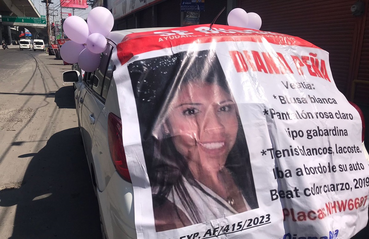 Diana Peña lleva 7 días desaparecida y su familia no la ha dejado de buscar, VIDEO