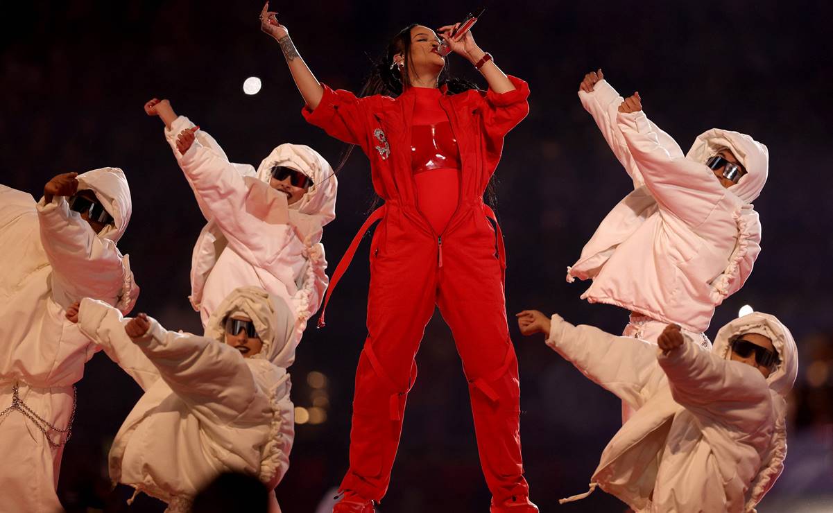 El embarazo de Rihanna y otros momentos del medio tiempo del Super Bowl que se robaron el show