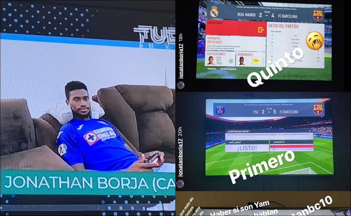 Borja humilla a aficionados tras recibir críticas por derrotas en eLiga MX 