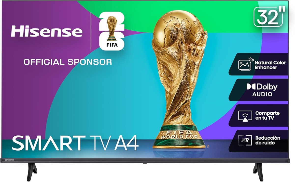 Hisense Television A4N de 32 pulgadas