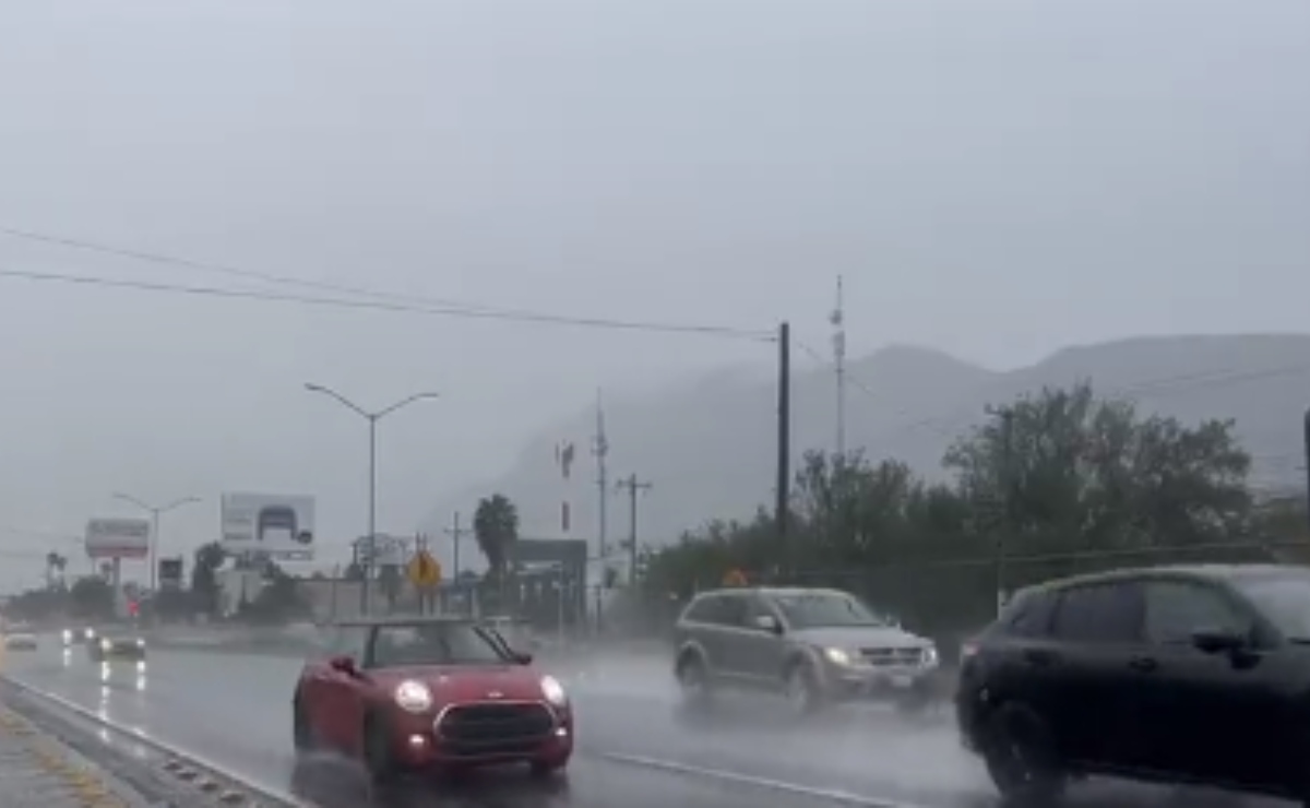 ¡Buenas noticias para el team frío!: se registra lluvia y descenso de temperatura en Nuevo León