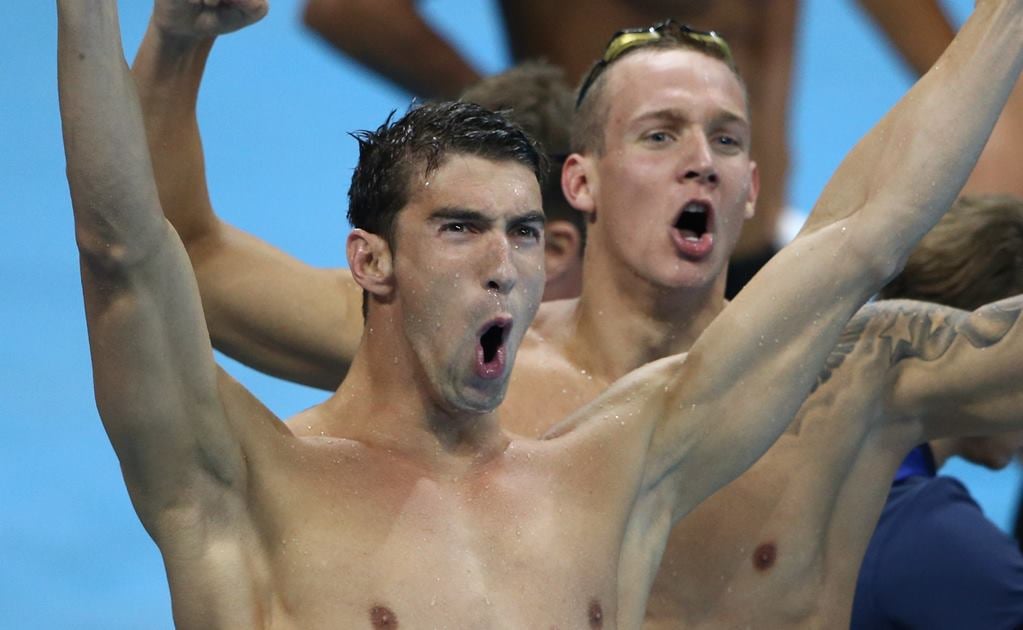 Phelps gana medalla de oro en sus quintos juegos olímpicos