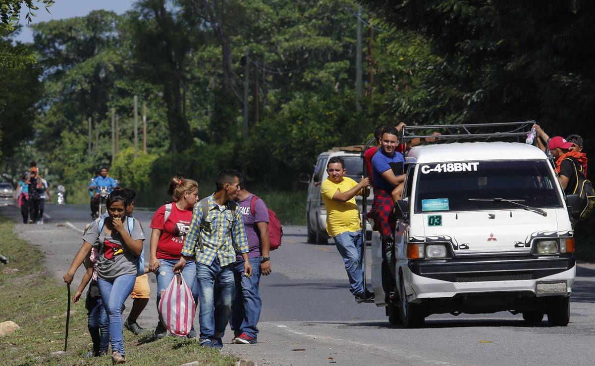 Frontera sur de México en calma ante llegada de nueva caravana migrante