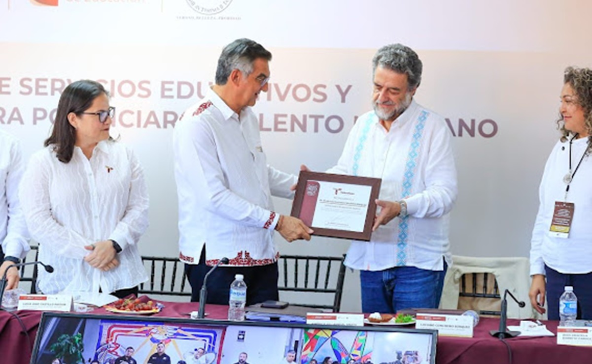 Américo Villareal pide rehumanizar la sociedad y pensar en el futuro de la educación