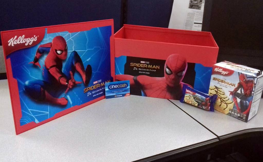 EL UNIVERSAL y Kellogg´s te regalan un kit de Spiderman 