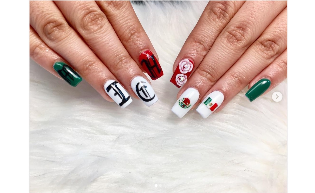 Manicura para celebrar el 15 de septiembre