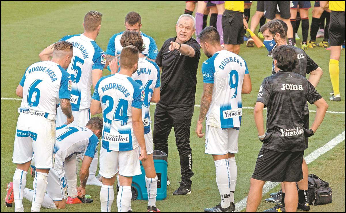 Javier Aguirre no tira la toalla con el Leganés