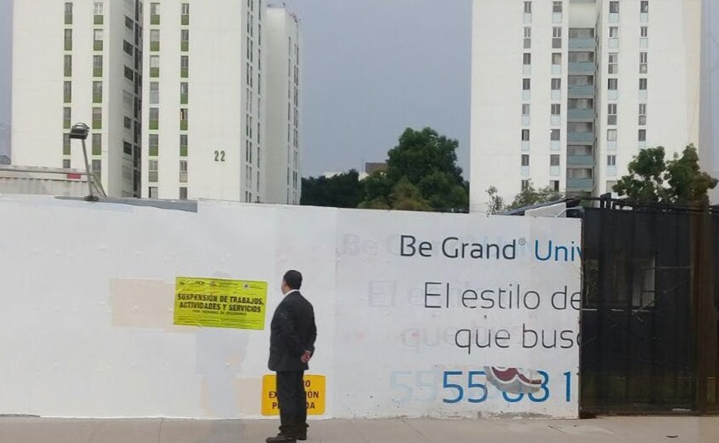 Suspenden construcción de dos torres frente a Ciudad Universitaria