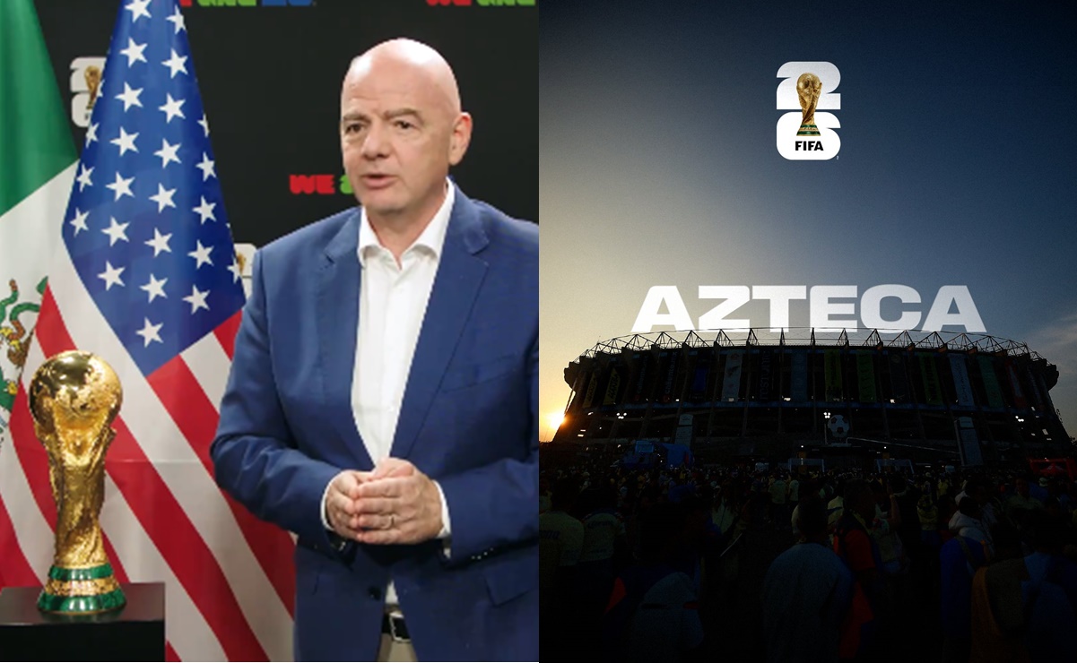 Gianni Infantino resalta la importancia del Estadio Azteca a dos años del Mundial de 2026