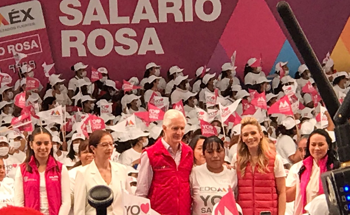 Entregan Salario Rosa a más de 4 mil mujeres en Naucalpan 