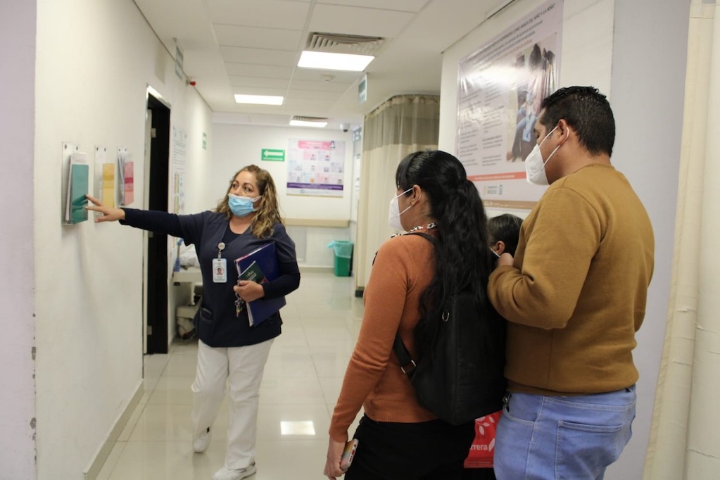 IMSS Querétaro ya ofrece tour obstétrico a mujeres embarazadas