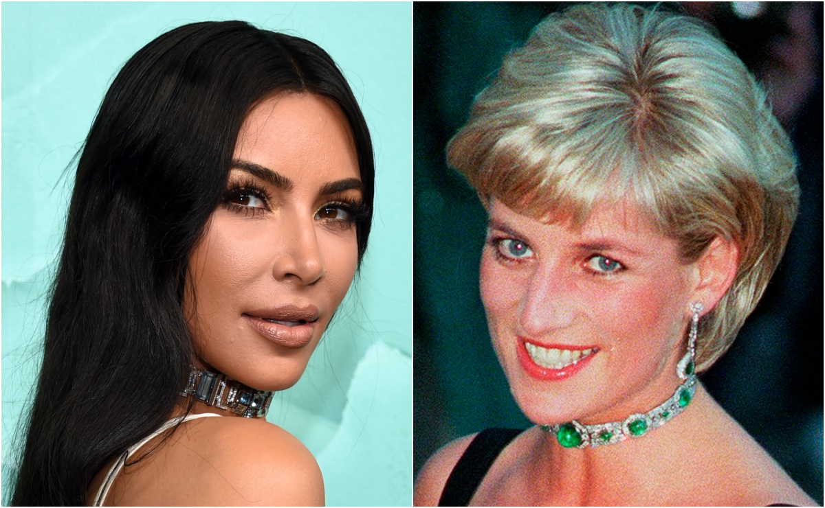 Kim Kardashian compra icónico collar de la princesa Diana en subasta