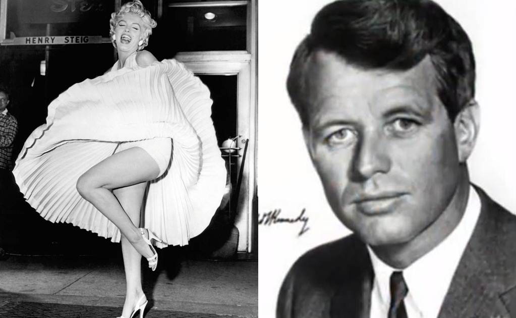 Intensa química sexual entre Marilyn Monroe y Bob Kennedy 