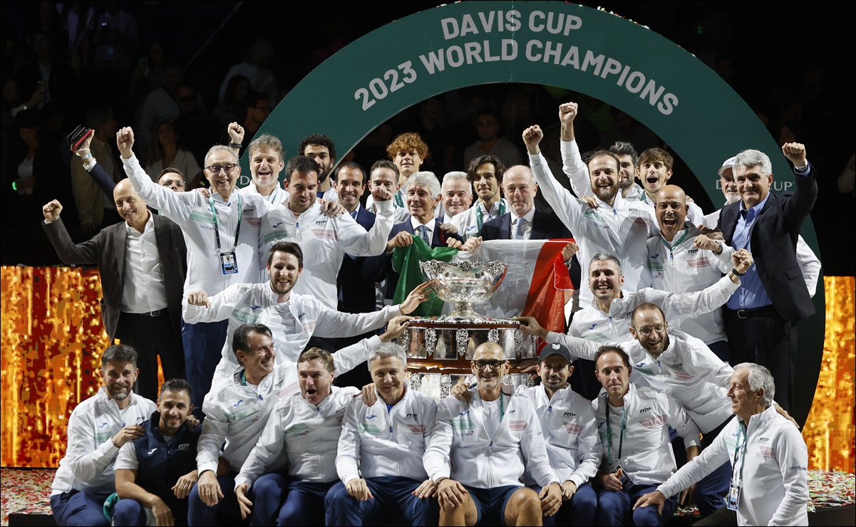 Italia se proclamó campeón de la Copa Davis por segunda vez en su historia