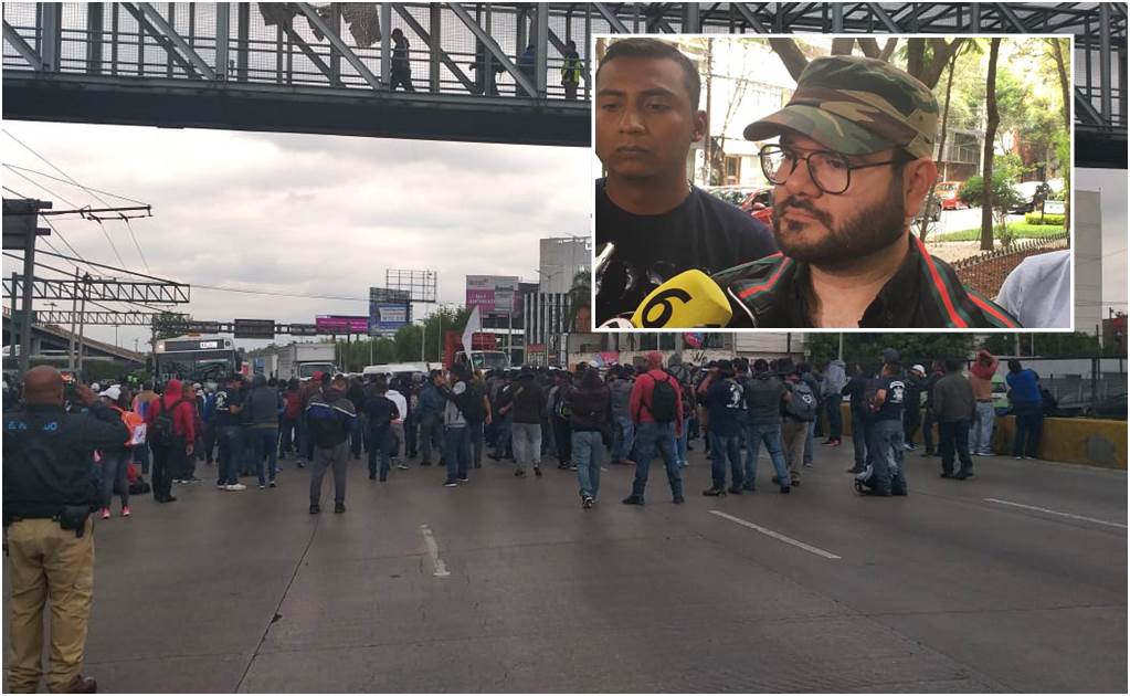 Policías federales negocian con Alfonso Durazo pero mantienen bloqueo a AICM