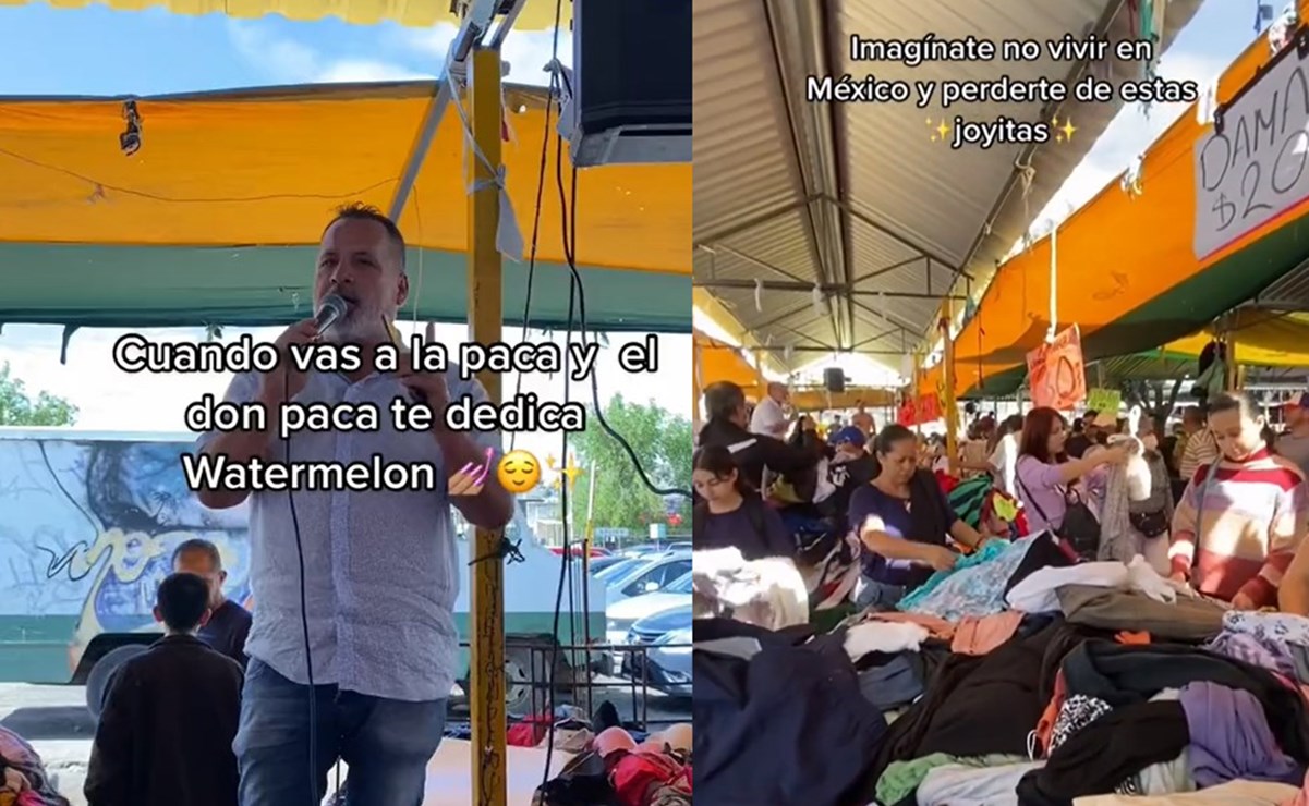 VIDEO: Vendedor canta "Watermelon sugar" de Harry Styles en tianguis de paca y se viraliza