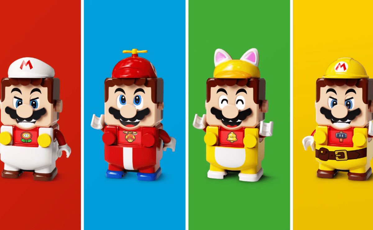 Lego Super Mario revela nuevos trajes de Power Ups