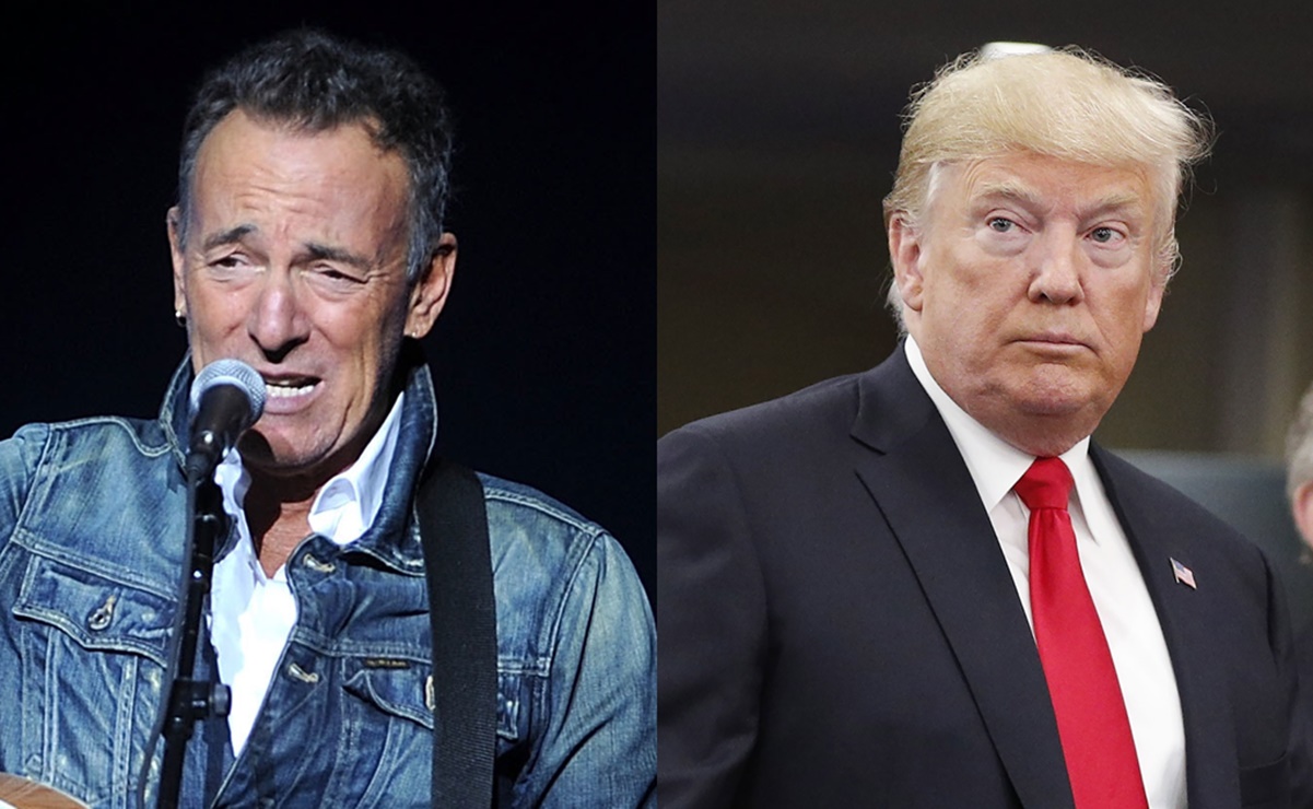"Póngase una maldita mascarilla", le dice Bruce Springsteen a Trump