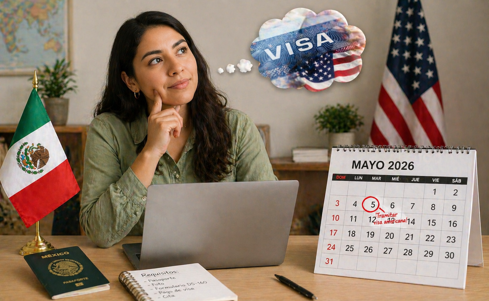 Fechas disponibles para renovar la visa americana en mayo 2026: Sin ...