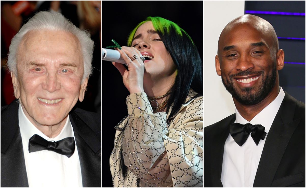 Billie Eilish, Kirk Douglas y Kobe Bryant reinarán en los Oscar