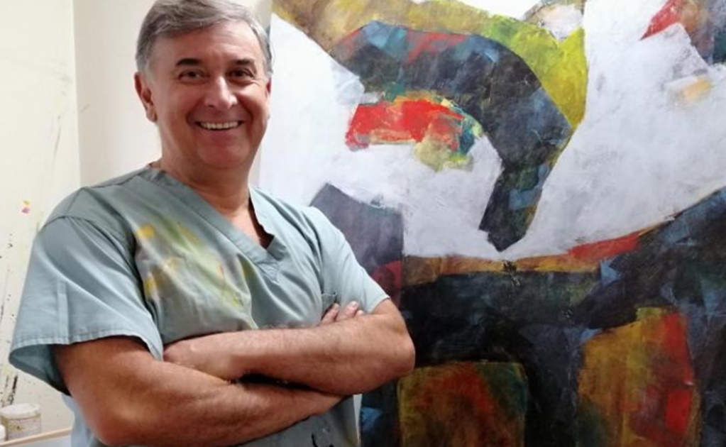 Cirujano “sale del clóset” para dedicarse también a la pintura