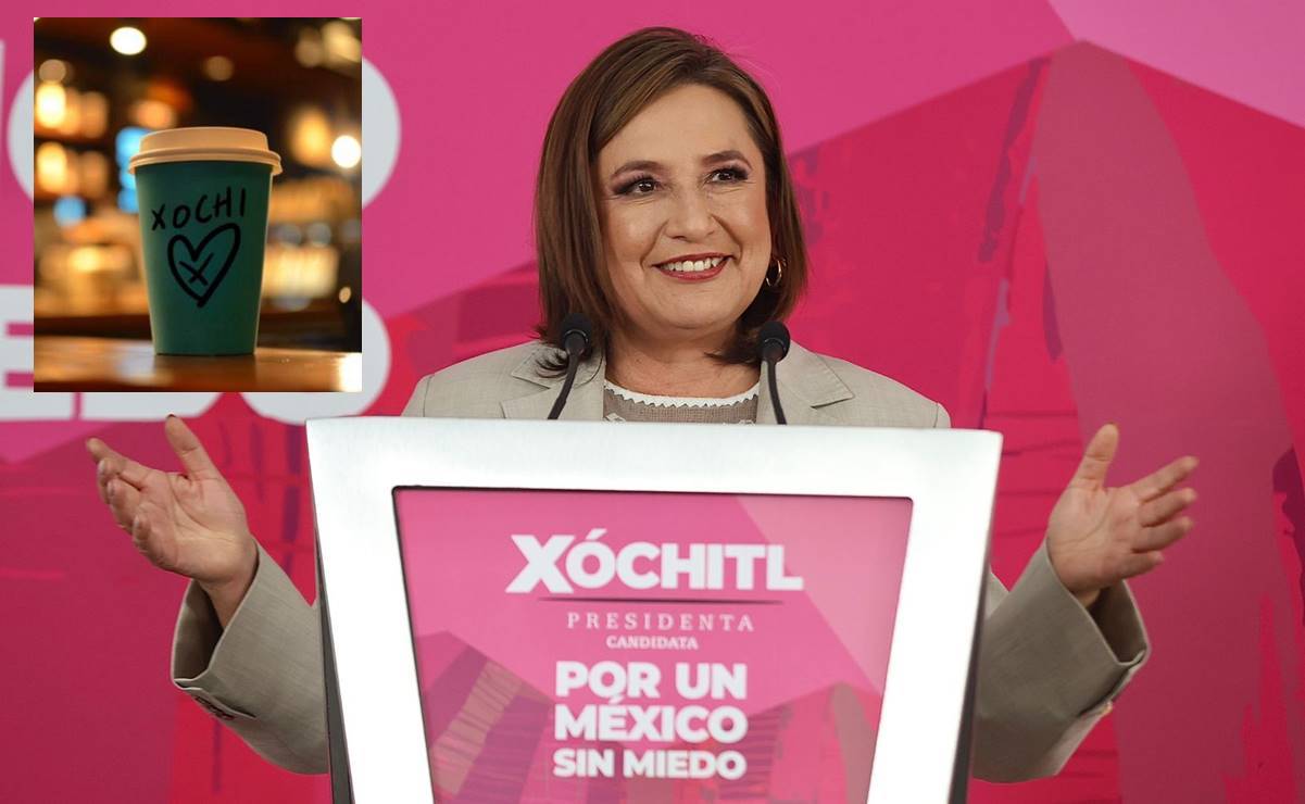 Xóchitl Gálvez invita a pedir "café sin miedo" con su nombre o con una X