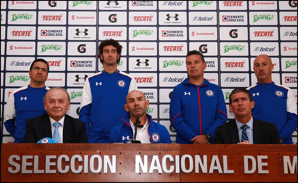 Paco Jémez es presentado como nuevo técnico de Cruz Azul