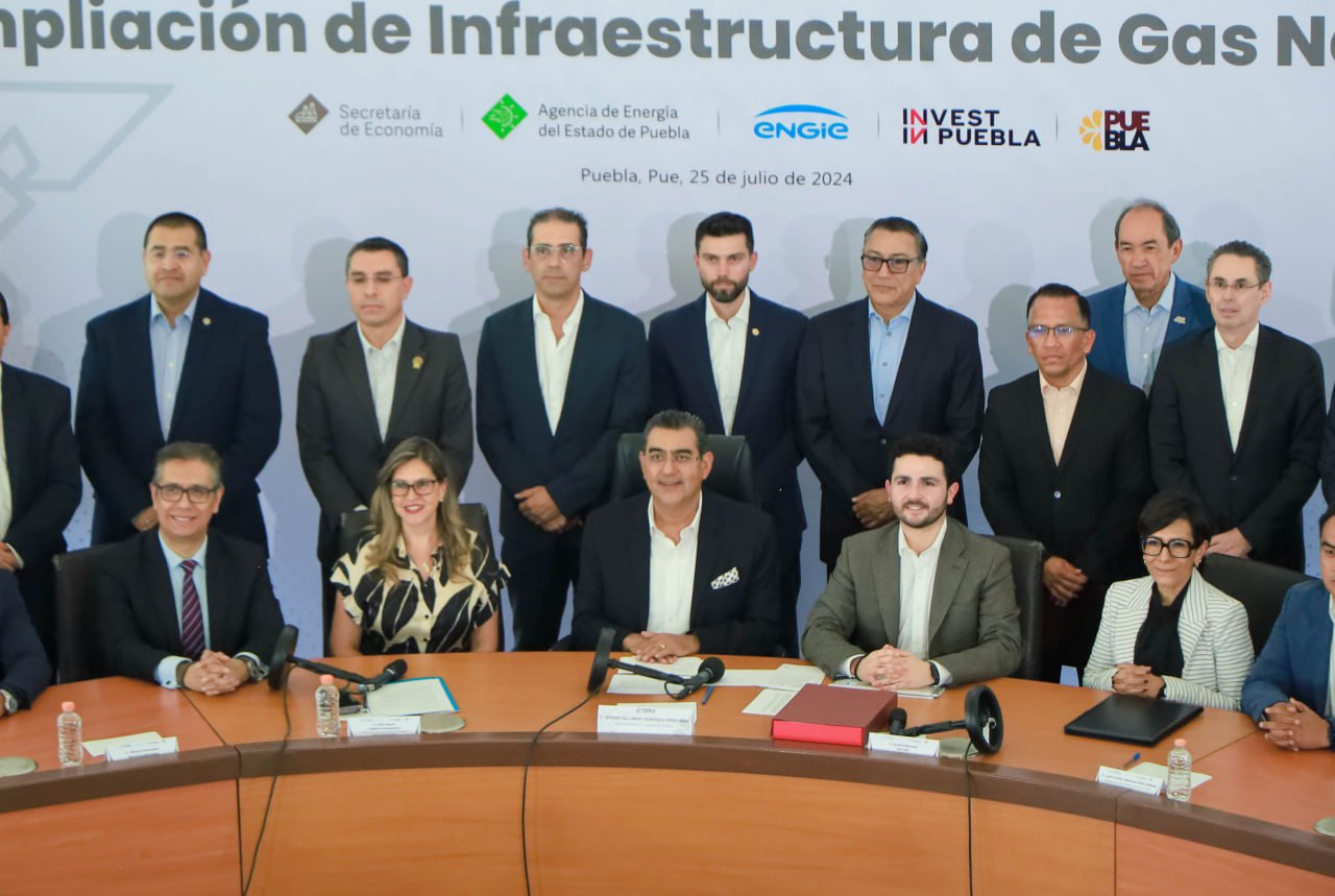 Engie México anuncia para Puebla inversión de mil 195 millones de pesos