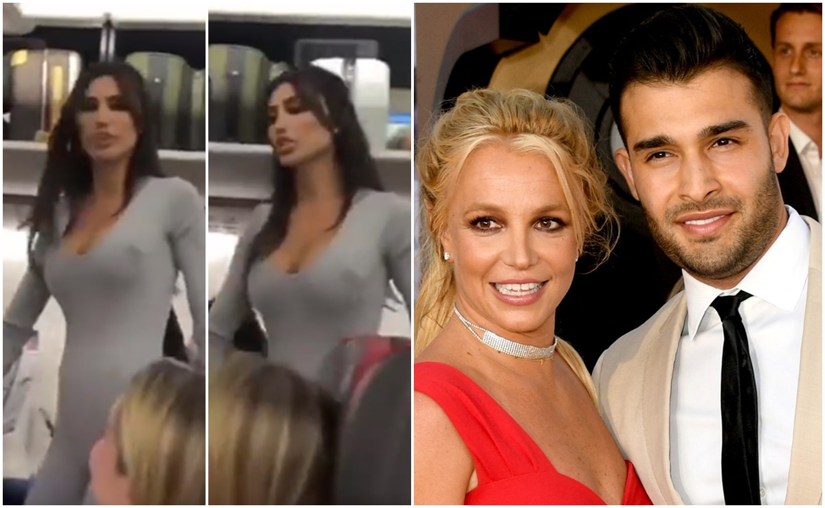 Influencer causa drama en vuelo de American Airlines; dice haber salido con ex de Britney Spears